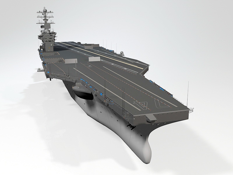 USS John Stennis Aircraft Carrier 3d model download — 3D model download