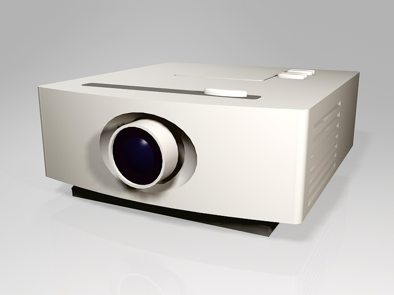 Home Cinema Projector 3d model download — 3D model download