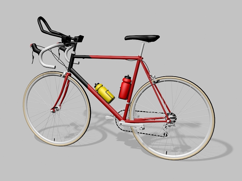 Vintage Gitane Bike 3d model download — 3D model download