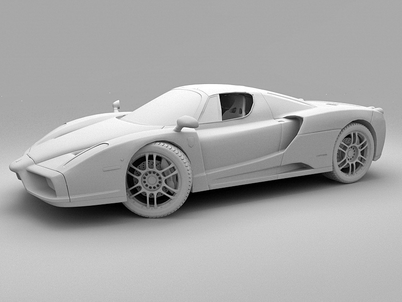 Ferrari F430 F1 Spider 3d model download — 3D model download