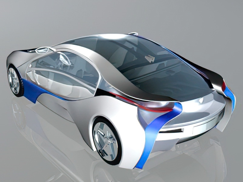 BMW i8 Concept 3d model download — 3D model download