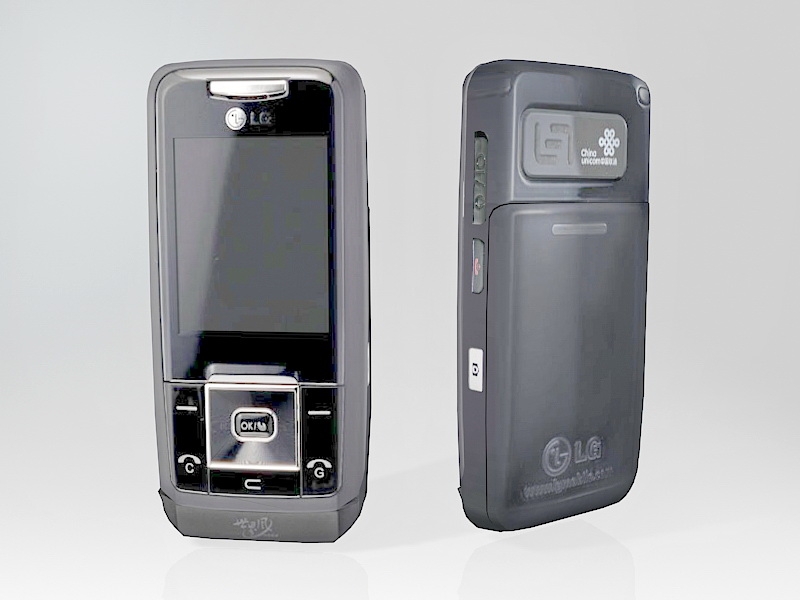 LG KW820 Phone 3d model download — 3D model download
