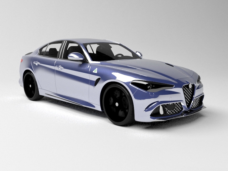 2015 Alfa Romeo Giulia 3d model download — 3D model download