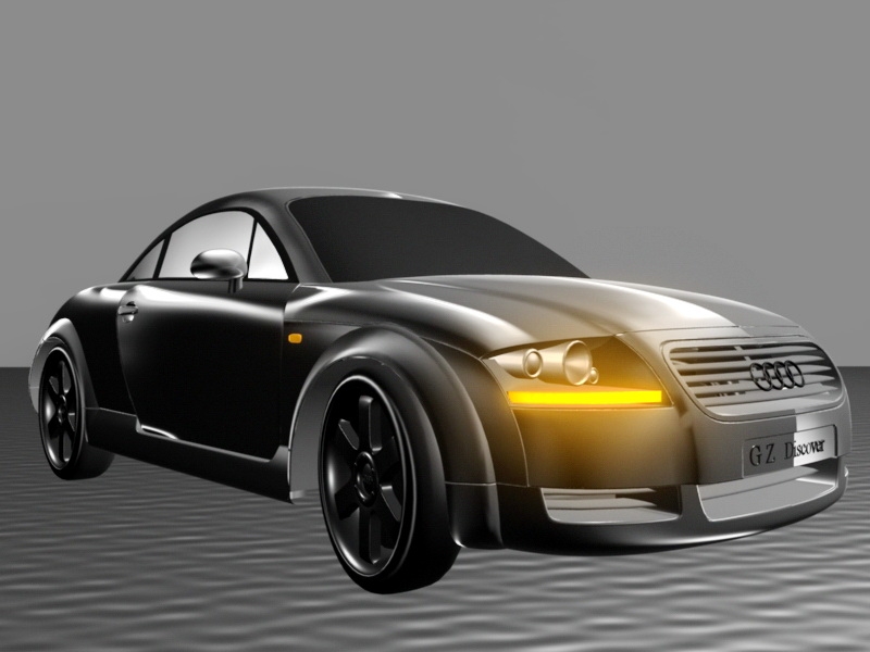 Audi TT Concept 3d model download — 3D model download