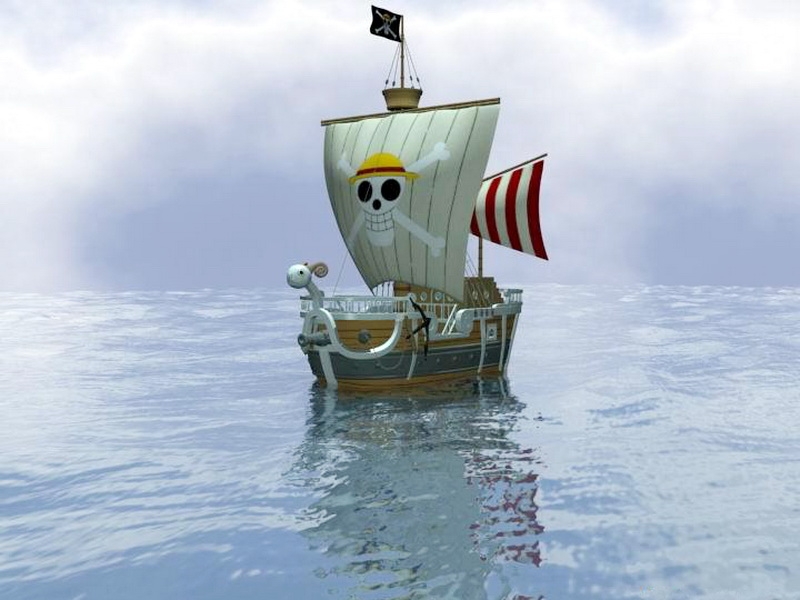 One Piece Going Merry Ship 3d model download — 3D model download