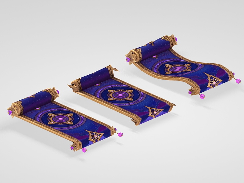Magic Carpet 3d model download — 3D model download