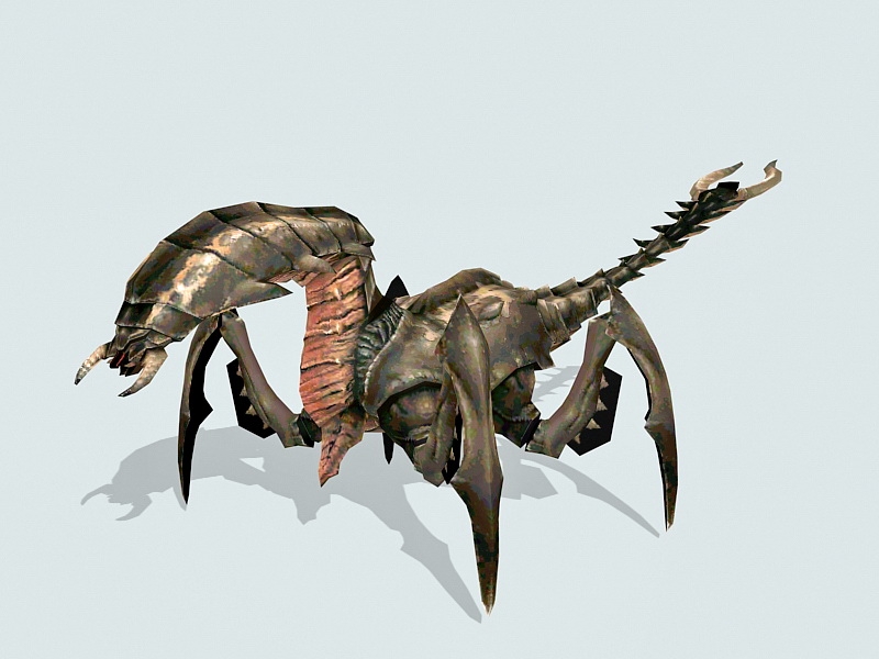 Mutant Bug Monster 3d model download — 3D model download