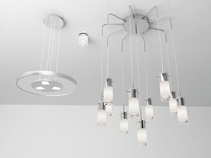 Modern Pendant Light Fixtures 3d model download — 3D model download