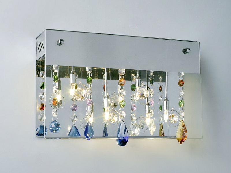 Mini Chandelier Wall Sconce 3d model download — 3D model download