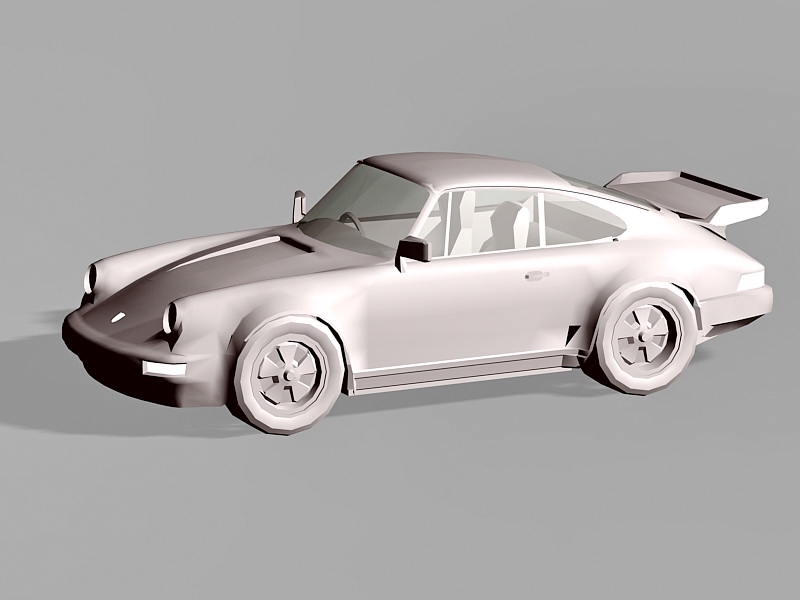 Sports Car Design 3d model download — 3D model download