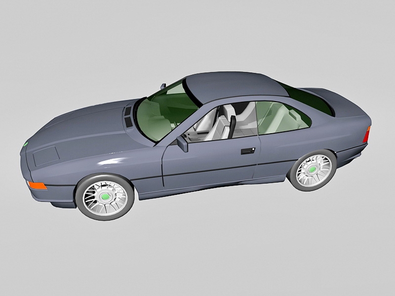 BMW 850 Coupe 3d model download — 3D model download