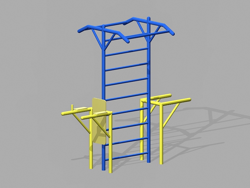 Street Workout Frame 3d model download — 3D model download