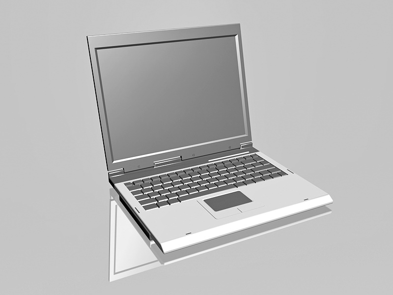 Windows Computers Laptop 3d model download — 3D model download