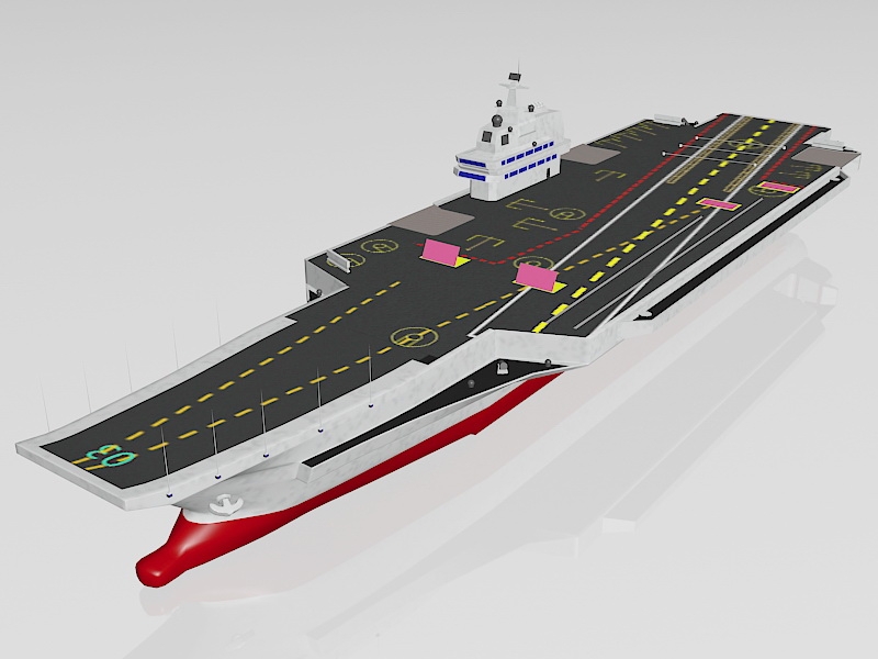Army Aircraft Carrier 3d model download — 3D model download