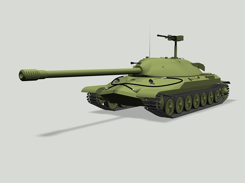 IS-7 Heavy Tank 3d model download — 3D model download