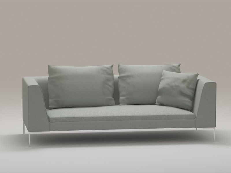 Bench Seat Sofa 3d model download — 3D model download