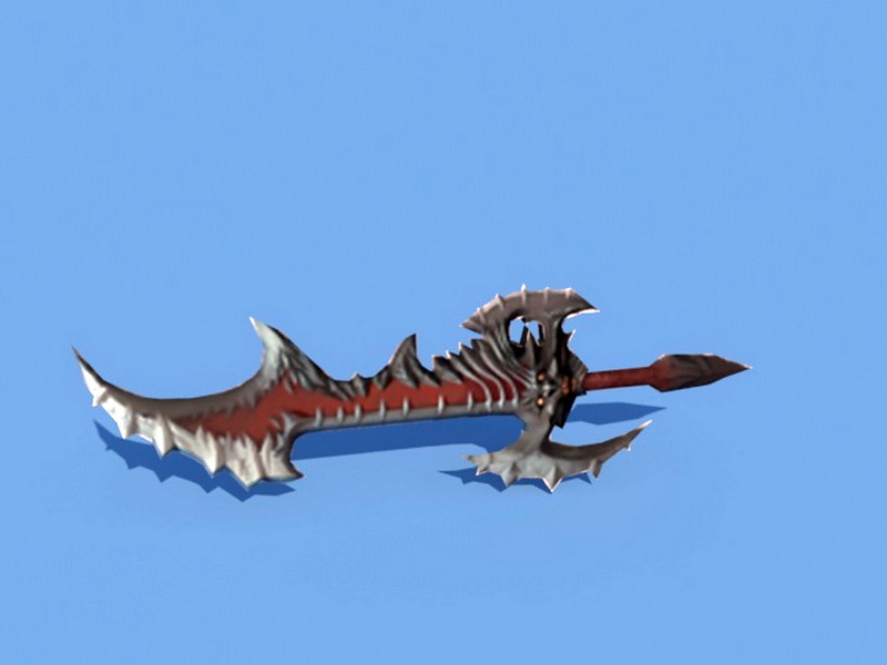 Hand Dagger Concept Art 3d model download — 3D model download