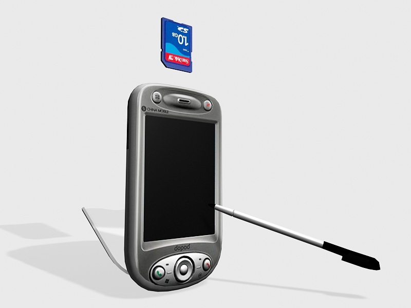 Dopod E616 Smartphone 3d model download — 3D model download