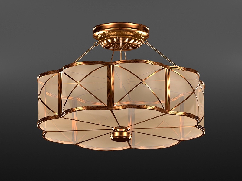 Designer Ceiling Lights 3d model download — 3D model download
