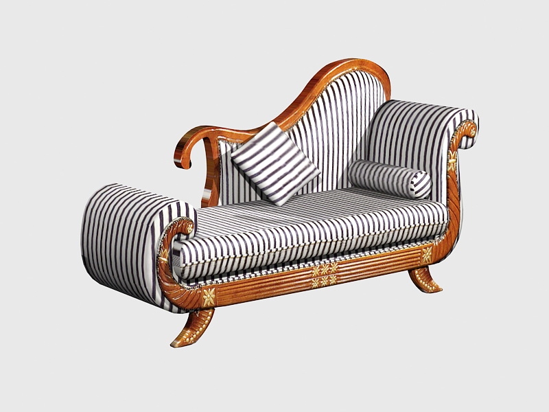 Chaise Lounge Furniture 3d model download — 3D model download