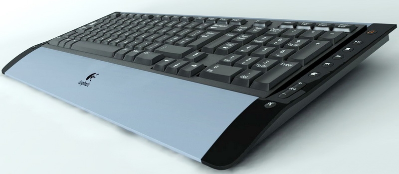 Logitech Mini Keyboard 3d model download — 3D model download