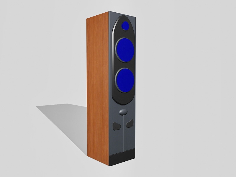 Audio Speaker Box 3d model download — 3D model download