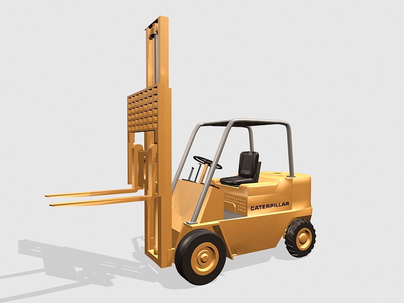 Electric Lift Truck 3d model download — 3D model download