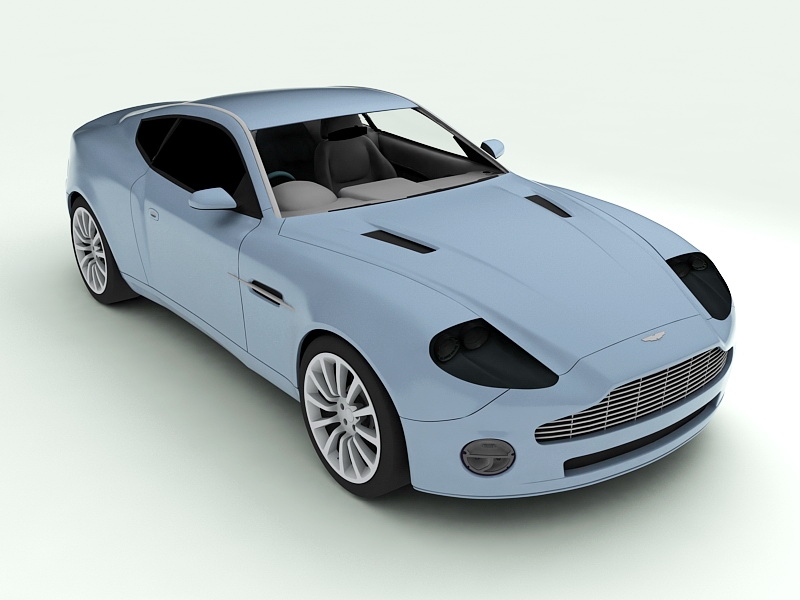 Aston Martin Vanquish 3d model download — 3D model download