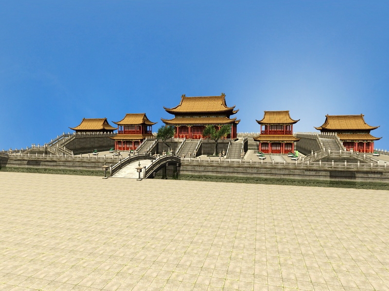 Chinese Imperial Palace 3d model download — 3D model download