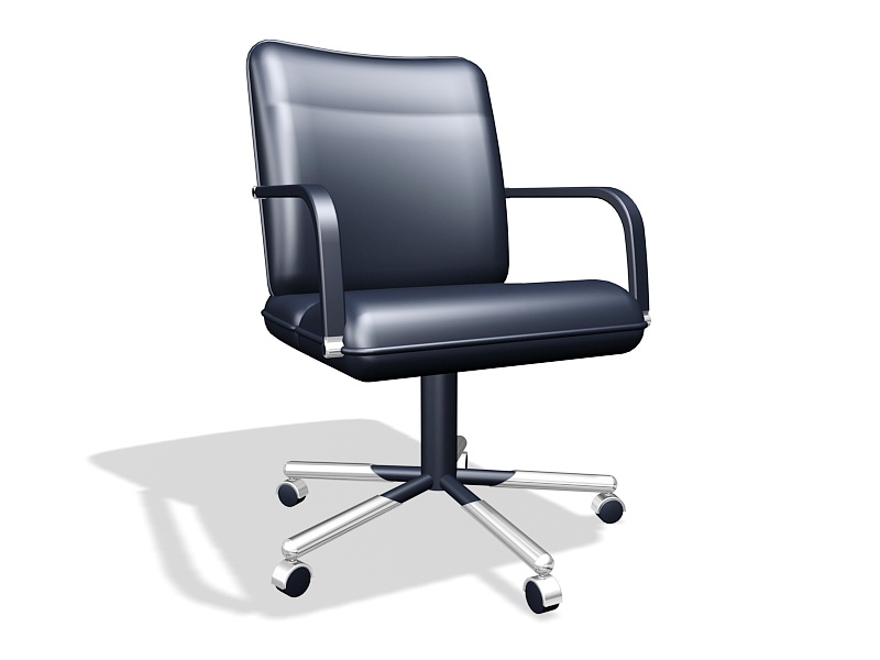 Home Office Computer Chair 3d model download — 3D model download