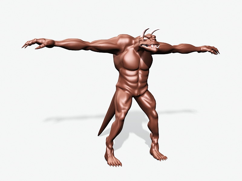 Tarrasque Monster 3d model download — 3D model download