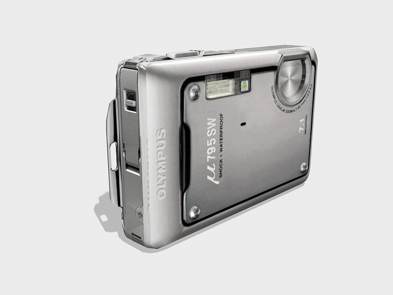 Olympus U795 Digital Camera 3d model download — 3D model download