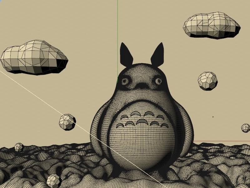 My Neighbor Totoro 3d model download — 3D model download