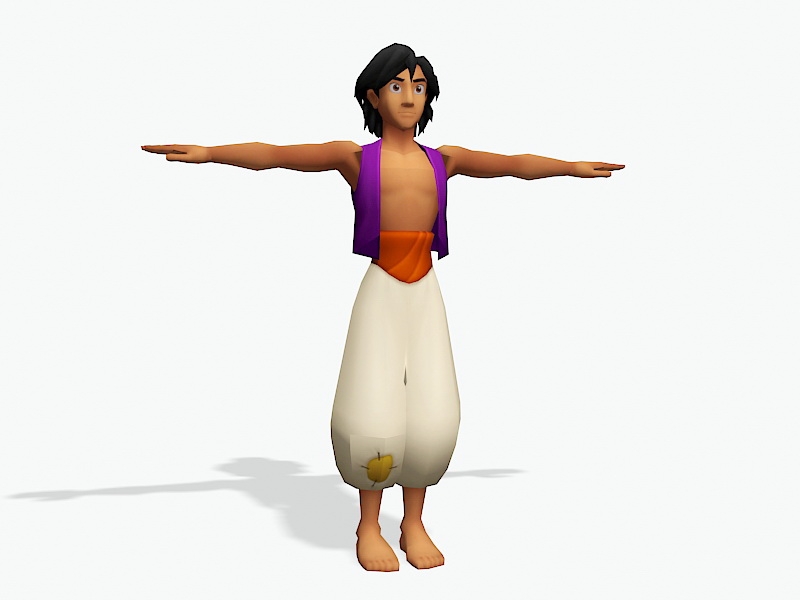 Prince Aladdin 3d model download — 3D model download