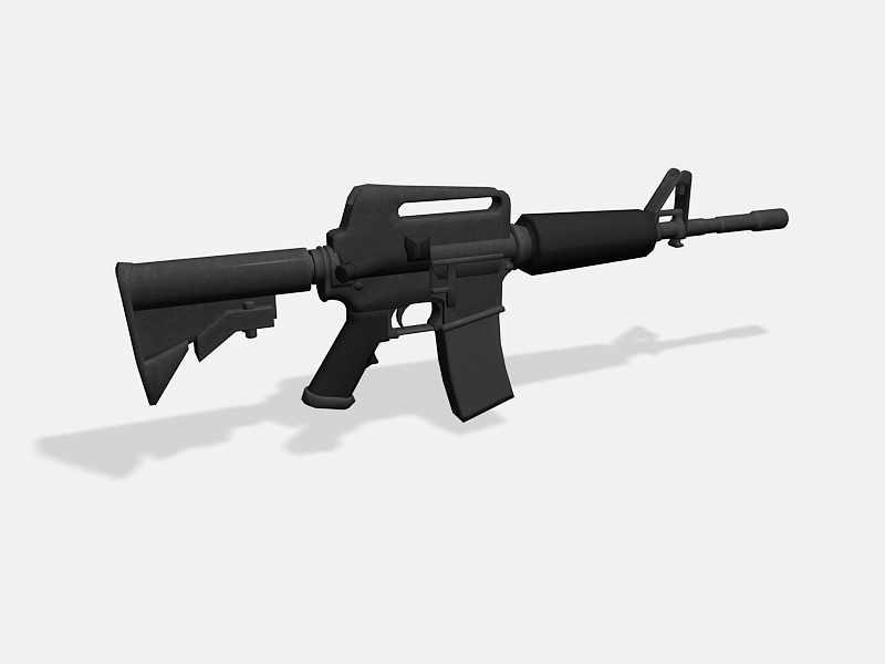 US Marines M4 Carbine 3d model download — 3D model download