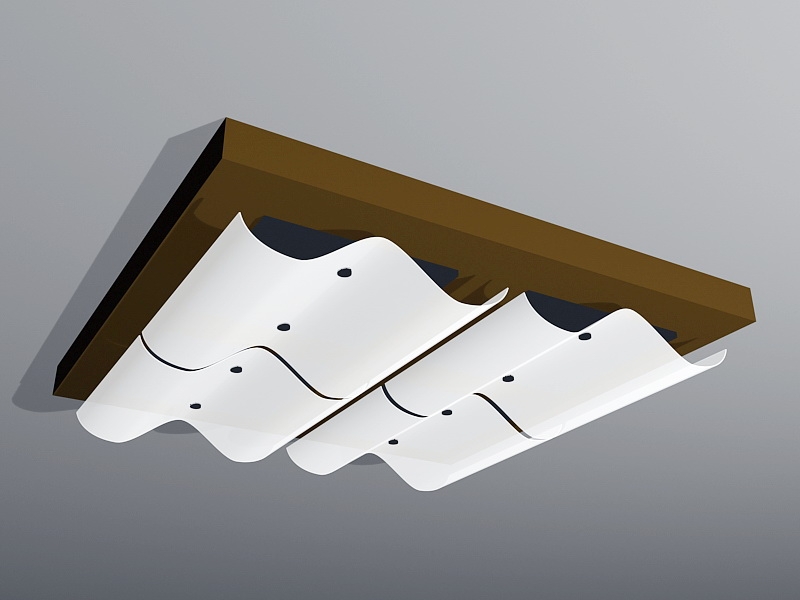 Modern Ceiling Lighting 3d model download — 3D model download