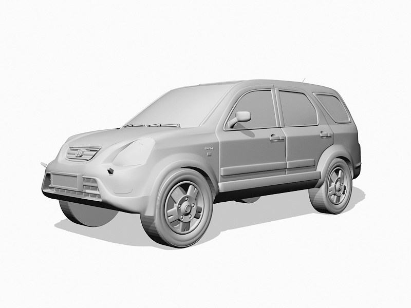 Honda CR-V SUV 3d model download — 3D model download