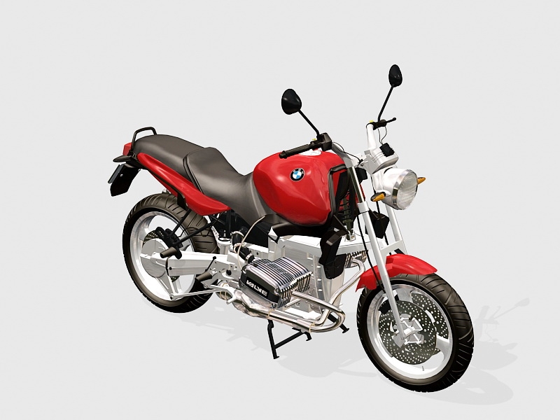 BMW R1100GS Motorcycle 3d model download — 3D model download