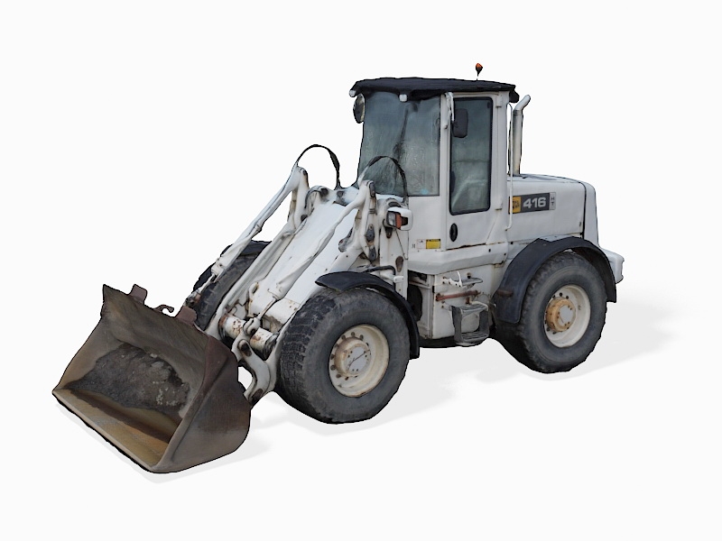 Old Wheel Loader 3d model download — 3D model download