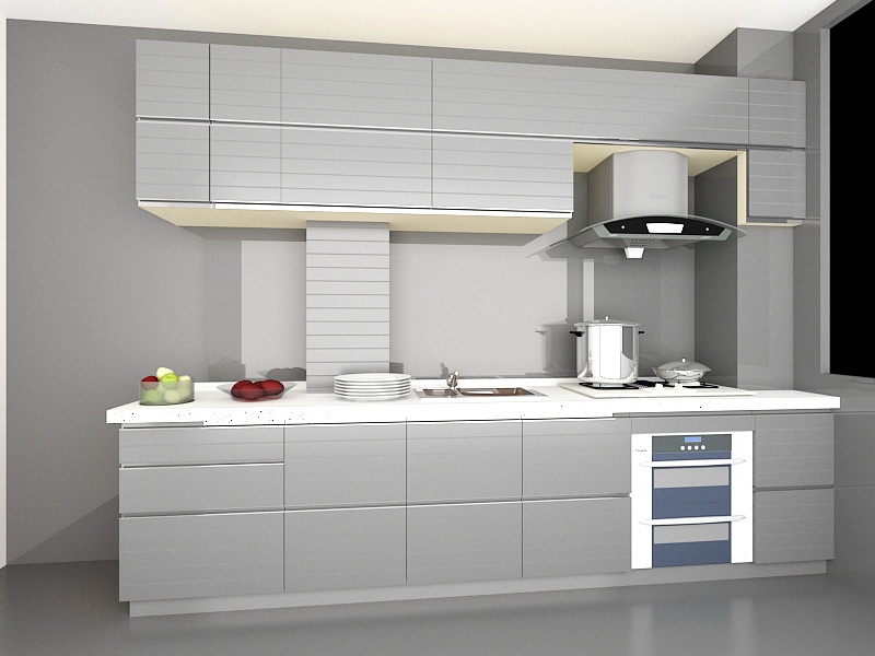 Smart Small Kitchen Design Ideas 3d model download — 3D model download