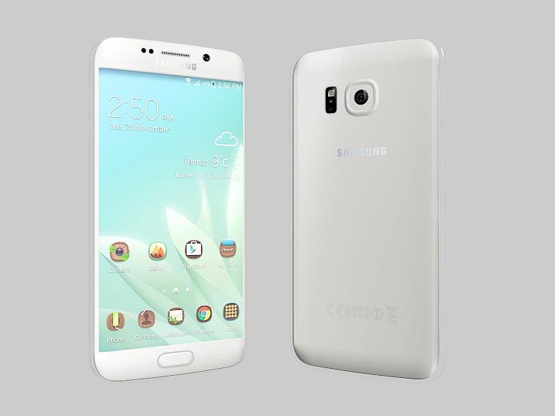 Samsung Galaxy S6 3d model download — 3D model download
