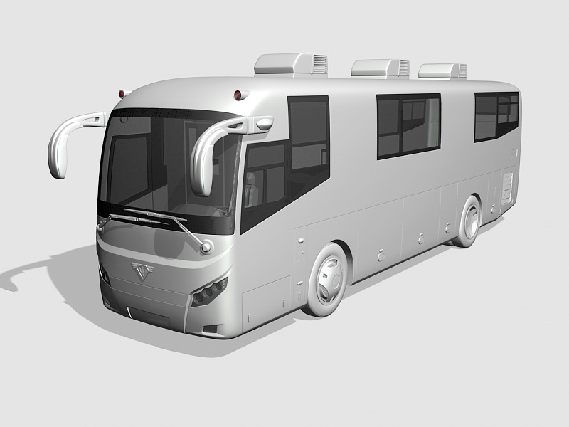 Motor Coach Bus 3d model download — 3D model download