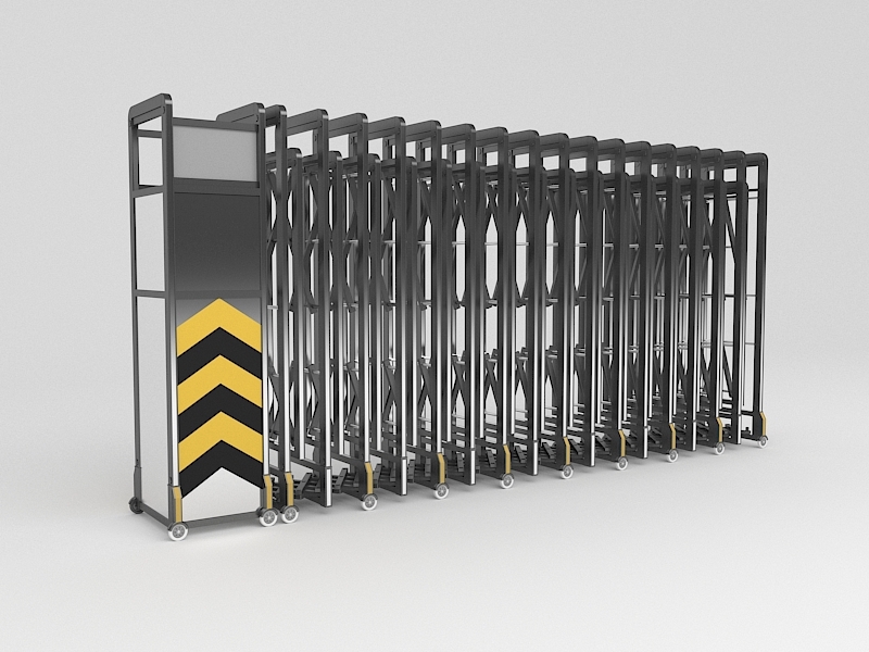 Automatic Sliding Gate 3d model download — 3D model download