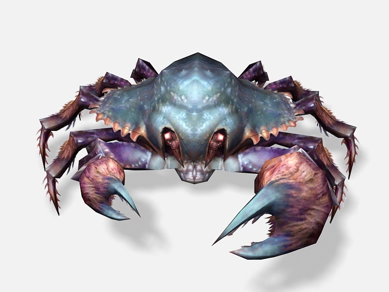 Giant Blue Crab 3d model download — 3D model download