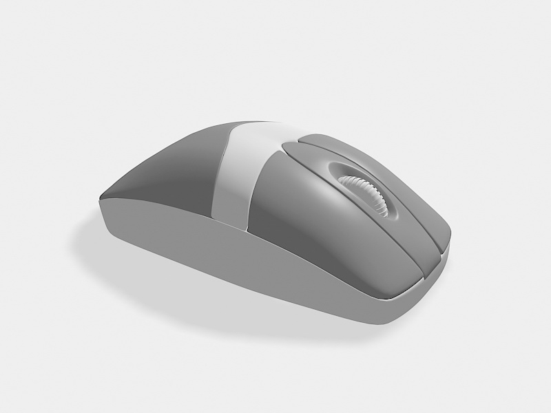 Wireless Computer Mice 3d model download — 3D model download