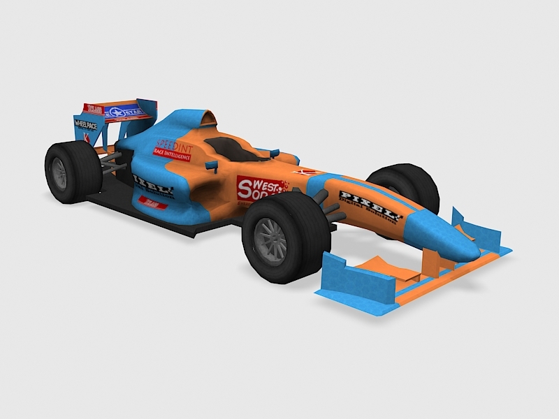 Eagle Formula 5000 car 3d model download — 3D model download