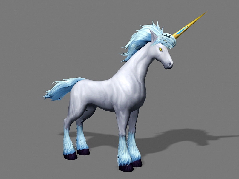A Wonderful Unicorn 3d model download — 3D model download