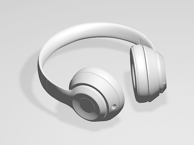 Wireless Headphones 3d model download — 3D model download