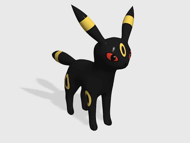 Cute Umbreon 3d model download — 3D model download