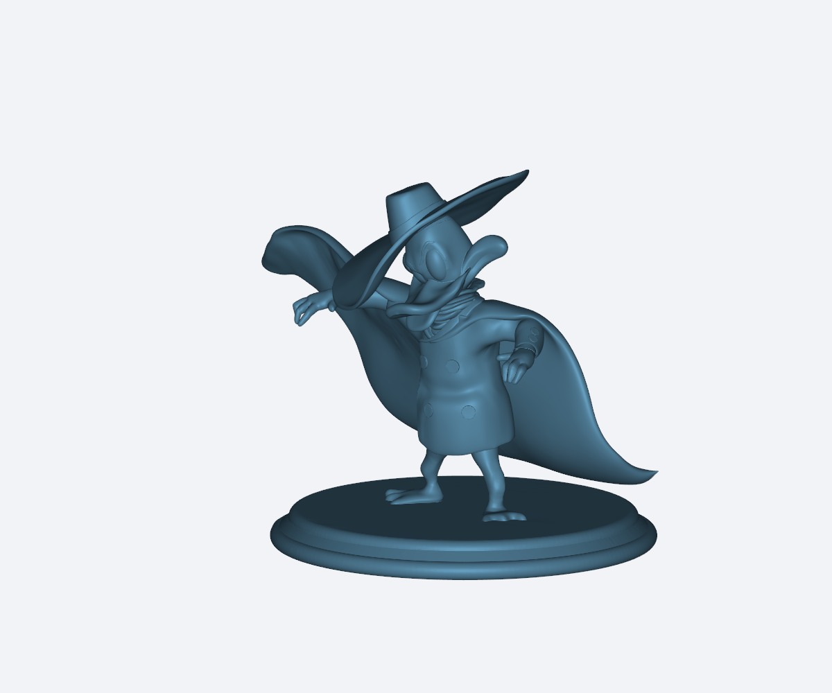 Darkwing Duck — Multipart Figure — 3D model download